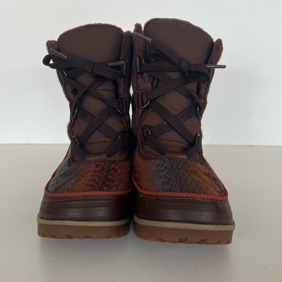 Sorel Tivoli II Aztec Blanket Tobacco Brown Women's Winter Boots, size8 - Picture 6 of 12